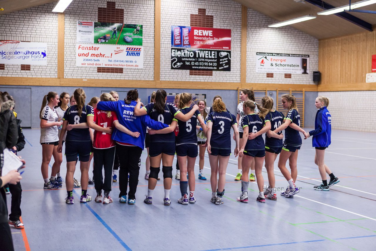 Bild 363 - B-Juniorinnen SG-Todesfelde/Leezen - SG Wift Neumnster : Ergebnis: 23:37